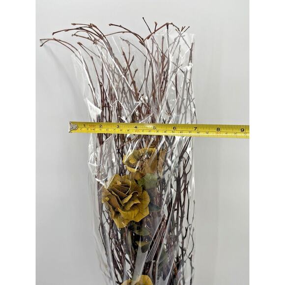 Natural Dried Flowers Long Stem Twigs Bouquet Roses Crafts Weddings Home Decor - Picture 8 of 12